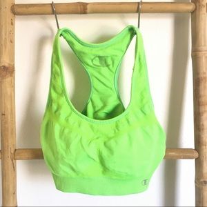 Neon Champion sports bra